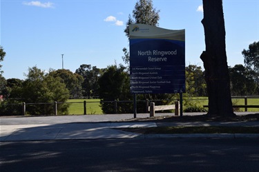 North Ringwood Reserve, Ringwood North