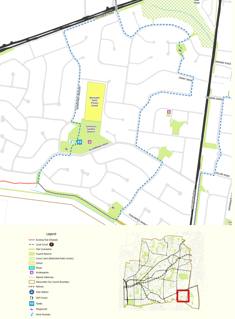 Canterbury Gardens Walking Route | Maroondah City Council