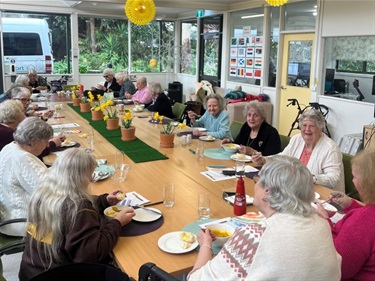 Pumpkin soup at Kerrabee