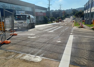 Charter Street construction