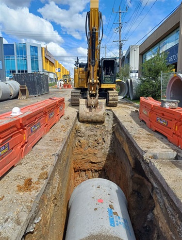 Charter Street construction