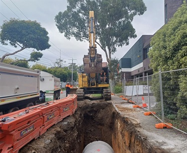 Charter Street construction