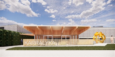 Artist impression of Karralyka foyer redevelopment